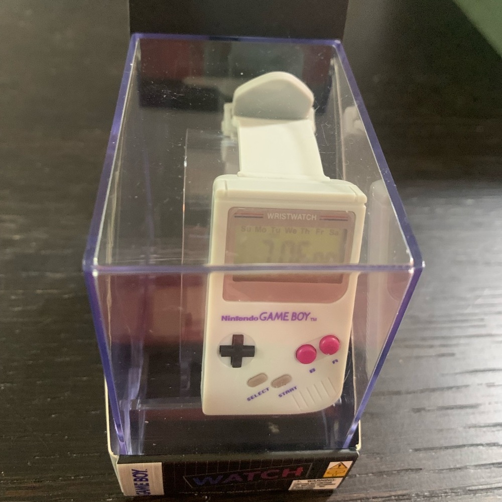 Game Boy Watch. Makes official Super Mario Land Alarm Sounds!